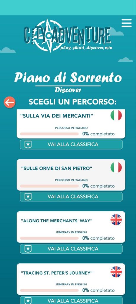 City Adventure Piano di Sorrento